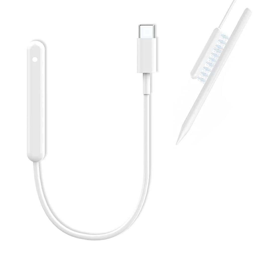 ZORBES Magnet Charger for Apple Pencil 2nd Generation, Type C Charging Magnet Charger for Apple Pencil 2nd Generation, Not Include Apple Pencil 2nd Generation ZORBES Magnet Charger for Apple Pencil 2nd Generation, Type C Charging Magnet Charger for Apple Pencil 2nd Generation, Not Include Apple Pencil 2nd Generation